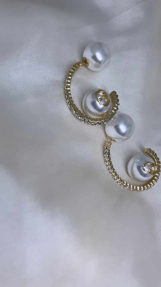 GLAM PEARL earrings