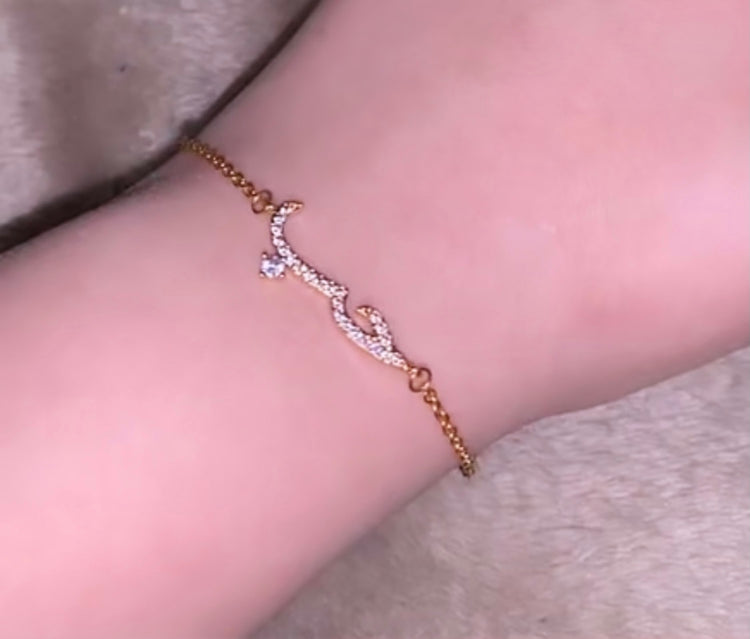 Arabic love bracelet