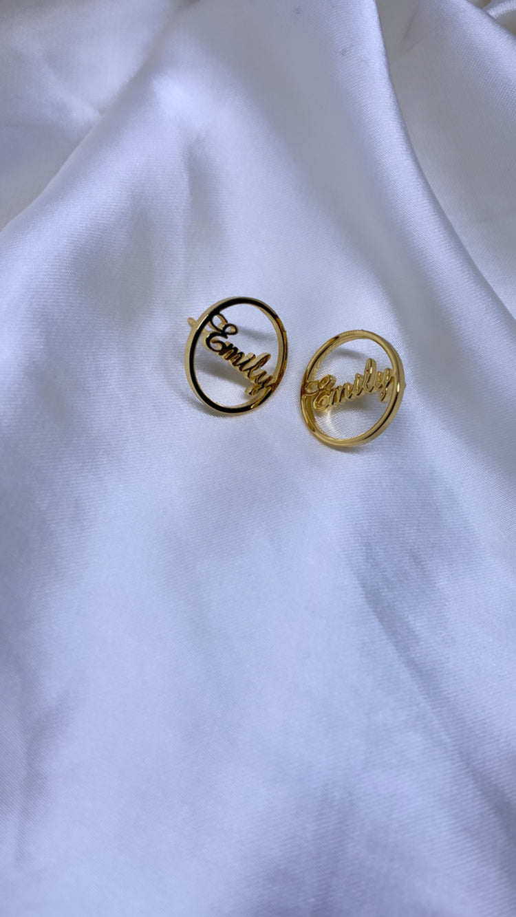 Customized earrings